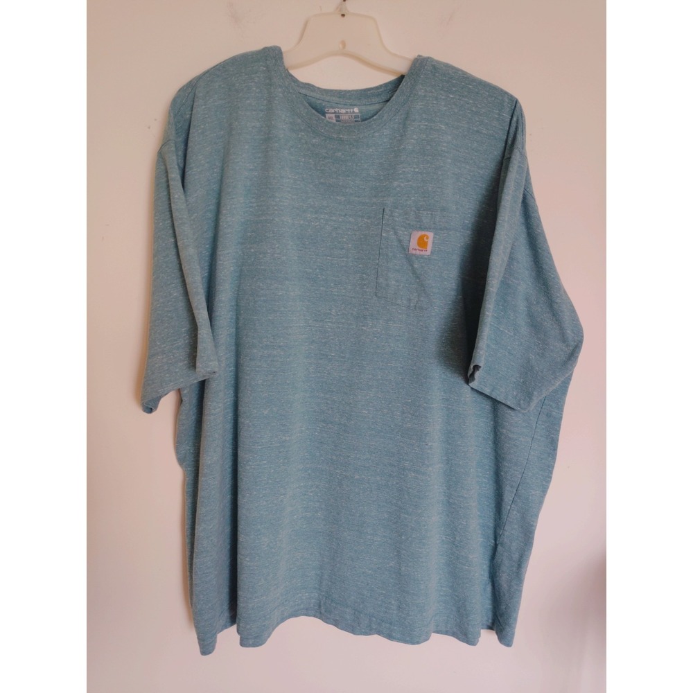 Carhartt 4XL Loose Fit T-shirt Blue Color Workwear